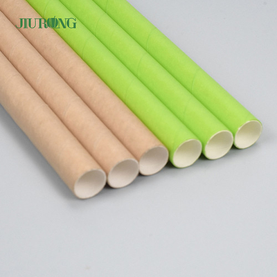 Jiurong Food Grade Βιοδιασπώμενα χάρτινα καλαμάκια Χριστουγεννιάτικα φιλικά προς το περιβάλλον