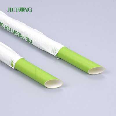 Jiurong Food Grade Βιοδιασπώμενα χάρτινα καλαμάκια Χριστουγεννιάτικα φιλικά προς το περιβάλλον
