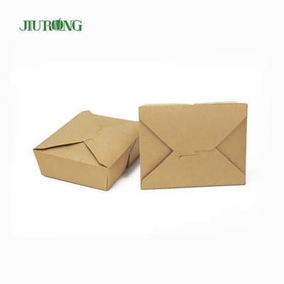 Προσαρμοσμένο λογότυπο ECO Friendly Biodegradable Paper Container Box 800ml