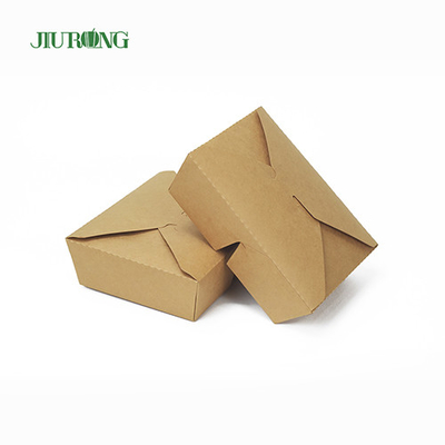 Προσαρμοσμένο λογότυπο ECO Friendly Biodegradable Paper Container Box 800ml