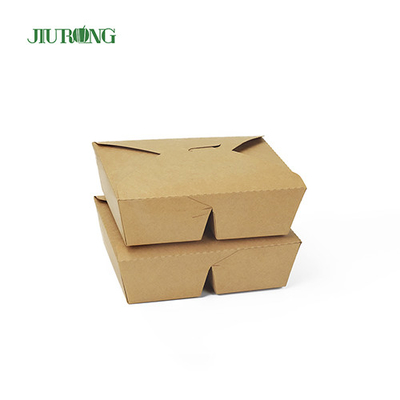 Προσαρμοσμένο λογότυπο ECO Friendly Biodegradable Paper Container Box 800ml