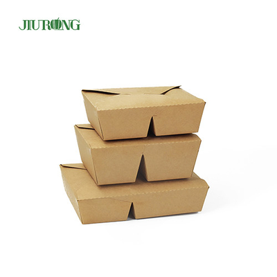 Βιοδιασπώμενο χάρτινο δοχείο συσκευασίας Takeaway 1480ml για αλλαντικά