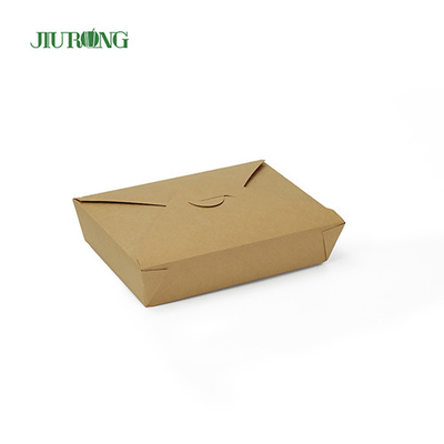 Βιοδιασπώμενο χάρτινο δοχείο Kraft Συσκευασία Takeaway Sushi BOPS HIPS