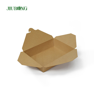 Βιοδιασπώμενο χάρτινο δοχείο Kraft Συσκευασία Takeaway Sushi BOPS HIPS