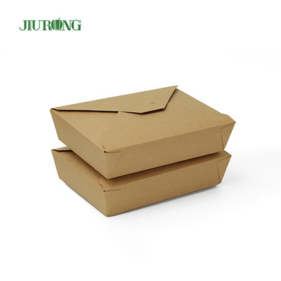 Βιοδιασπώμενο χάρτινο δοχείο Kraft Συσκευασία Takeaway Sushi BOPS HIPS