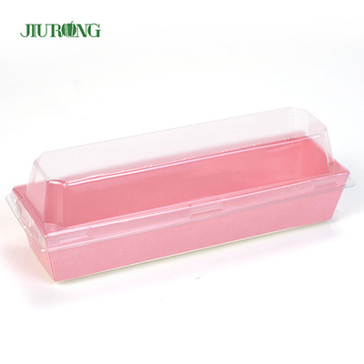 Βιοδιασπώμενο χάρτινο δοχείο F Flute μήκους 140 mm για κατάστημα γρήγορου φαγητού