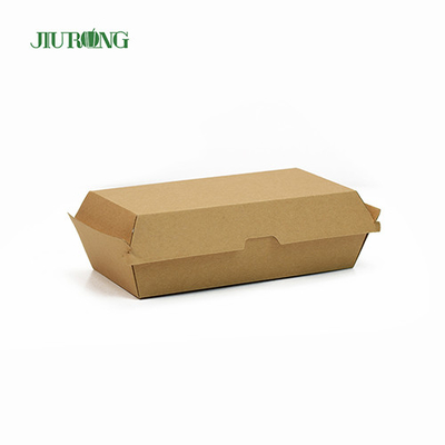 Ανακυκλώσιμα φιλικά προς το περιβάλλον Take Away δοχεία τροφίμων Βιοδιασπώμενα μήκους 180 mm