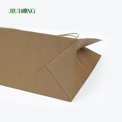 Take Away SOS Kraft Βιοδιασπώμενη Χάρτινη Σακούλα Ανακυκλώσιμη Εγκεκριμένη από την BSCI