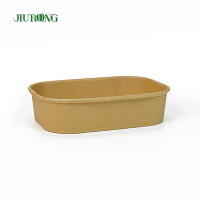 Αδιάβροχο από ανακυκλώσιμο χαρτί Takeaway Bowl 1500ml Food Grade For Salad
